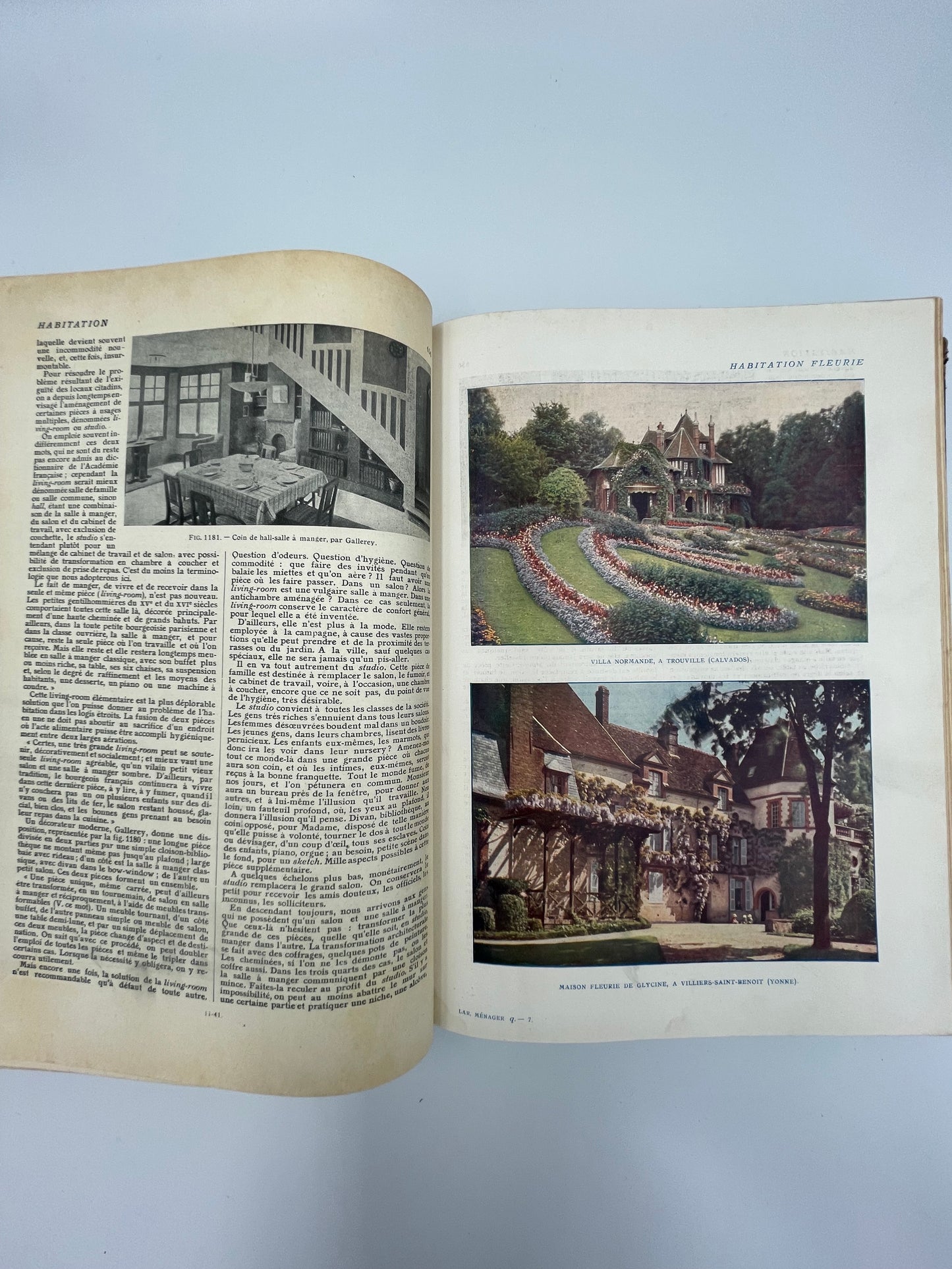 Larousse Ménager Illustré: Dictionnaire Illustré de la Vie Domestique (1926 Edition)