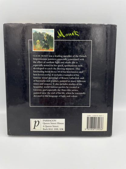 Back cover of ‘The Life and Works of Monet’ by Edmund Swinglehurst