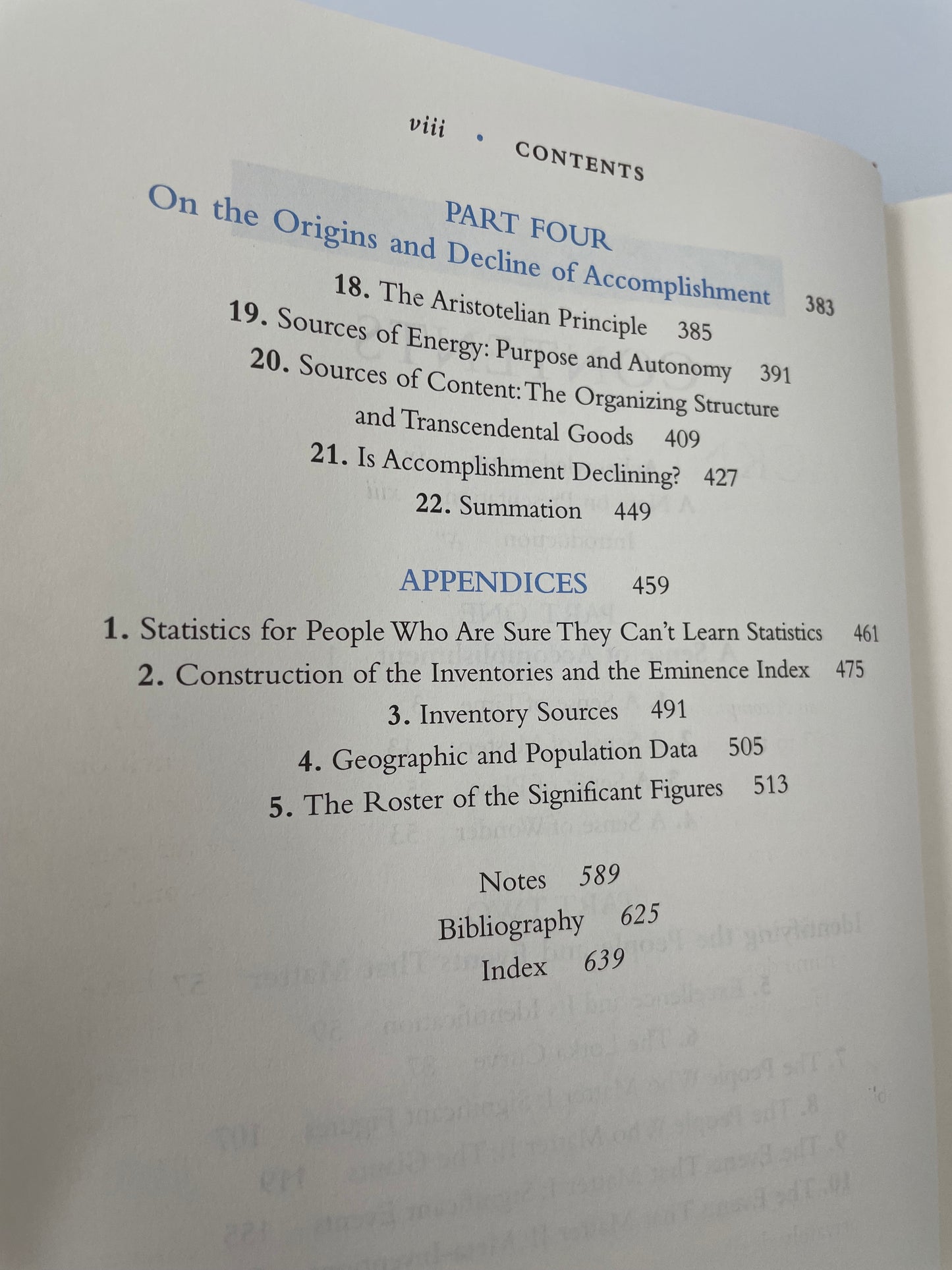 Human Accomplishment: The Pursuit of Excellence in the Arts and Sciences, 800 B.C. to 1950 by Charles Murray