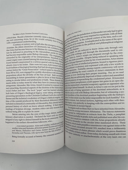Pages from the Arian Crisis continued from 'The Bible in Greek Christian Antiquity' 