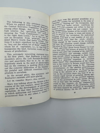 Page 56 and 57 from "The Great Legacy of Maxism Leninism. On Petty Bourgeois Revolutionarism". By Leni