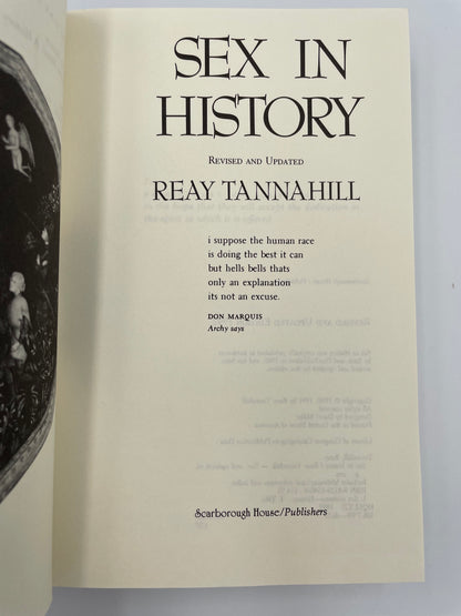 Sex in History by Reay Tannahill