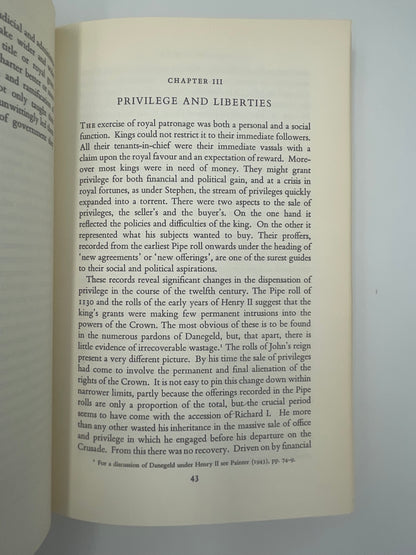 Chapter 3 page of ‘Magna Carta’ by J.C.Holt