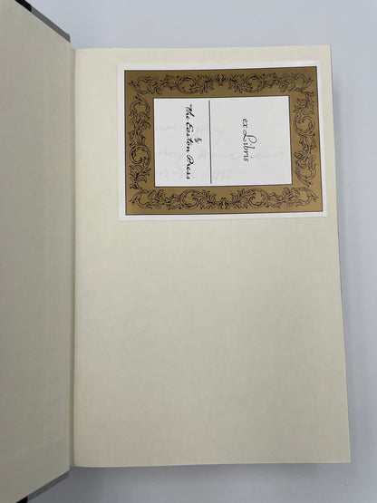 Inside page with sticker on it from "Blackwater. The Rise of the World's Most Powerful Mercenary Army"