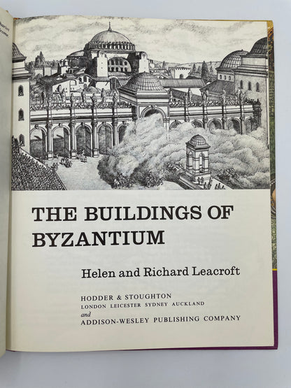 Title page photo of The Buildings of Byzantium