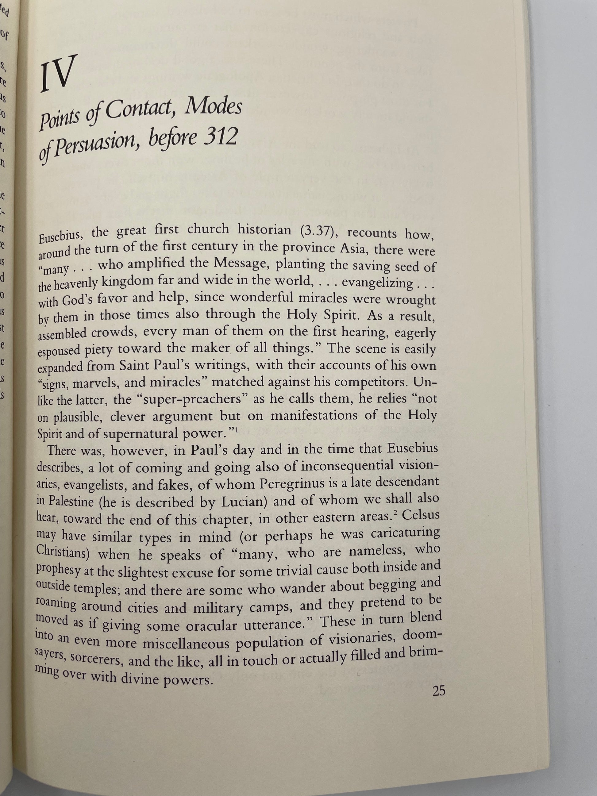 Chapter 4 page of ‘Christianizing the Roman Empire, AD 100–400’ by Ramsay MacMullen.