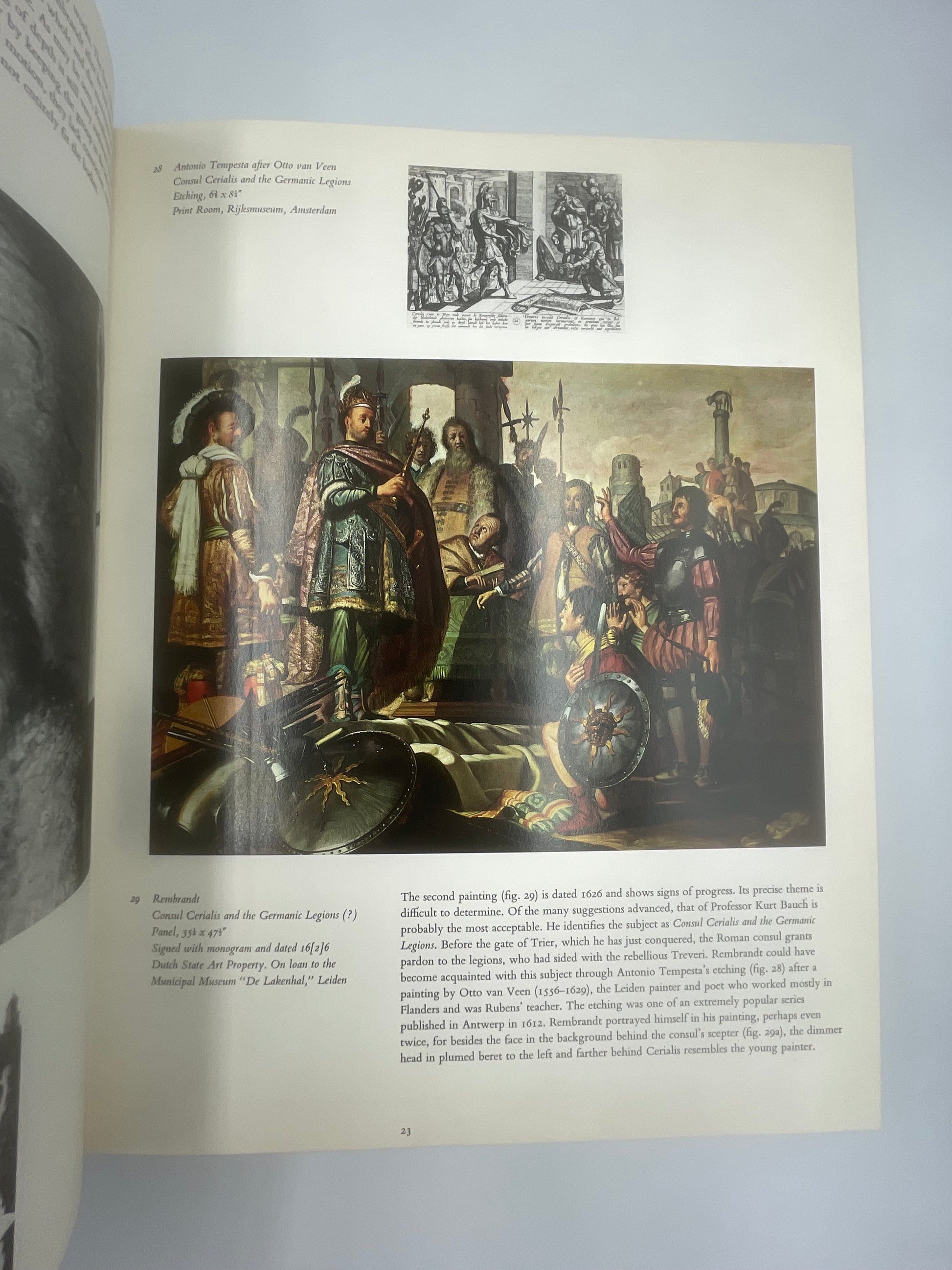 Painting on page 23 from ‘Rembrandt: His Life, His Works, His Time’ by Bob Haak