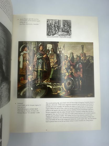 Painting on page 23 from ‘Rembrandt: His Life, His Works, His Time’ by Bob Haak