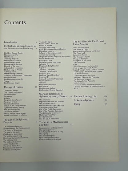 Struggle for Supremacy: 1640–1795 (The New Illustrated History of the World) First English Edition (1969) | Paul Hamlyn | Text by Nathaniel Harris