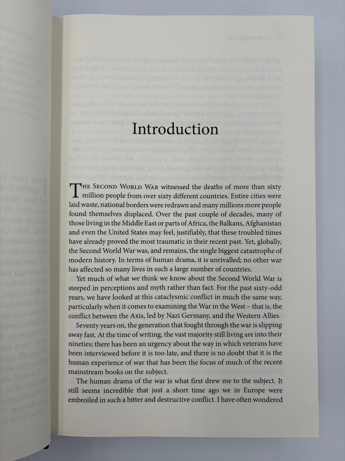 Introduction page from 'The Rise of Germany 1939-1941  The war in the West'. 