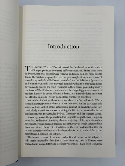 Introduction page from 'The Rise of Germany 1939-1941  The war in the West'. 