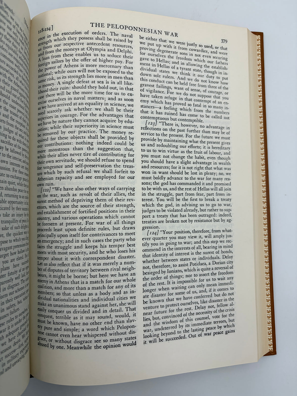 Page 379 from 'The History of Herodotus and The History of the Peloponnesian War'. 