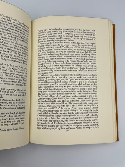 Random page 179 from "Victoria from her Birth to the Death of the Prince Consort" by Cecil Woodham-Smith 