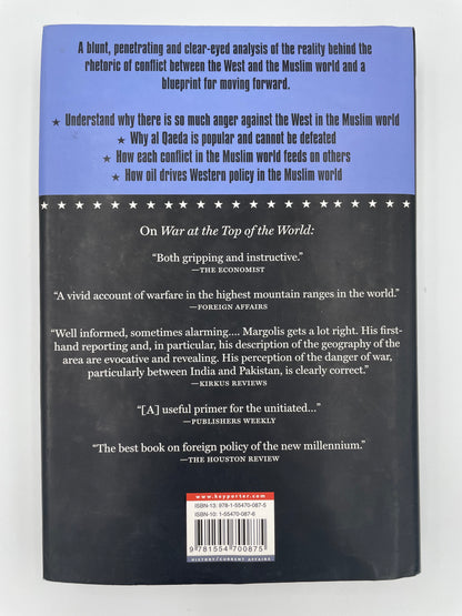Back cover of "American Raj. Liberation or Domination?" By Eric Margolis