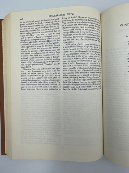 Locke. Burkeley. Hume. (Britannica: Great Books of the Western World)
