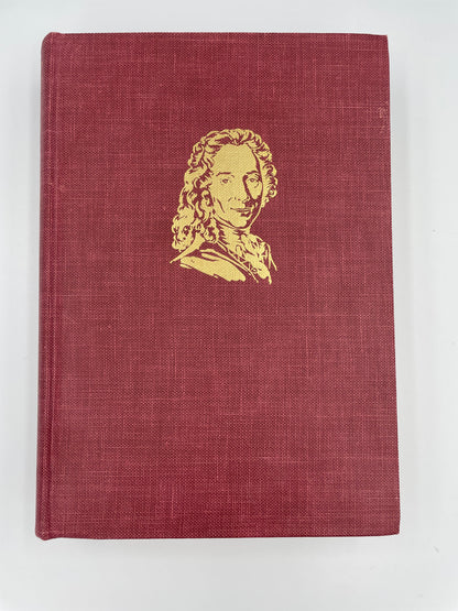 Book cover with illustration of Voltaire from "The Age of Voltaire by Will & Ariel Durant"
