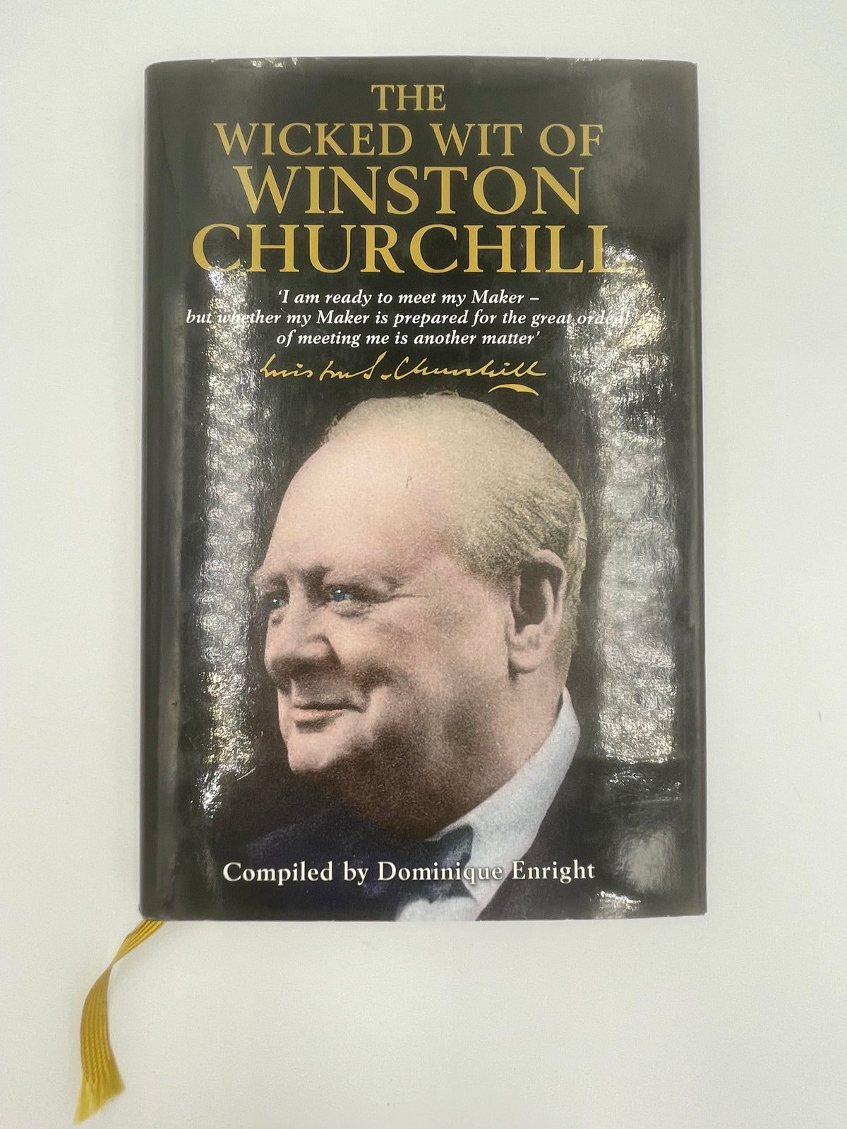 Book cover of ‘The Wicked Wit of Winston Churchill’.