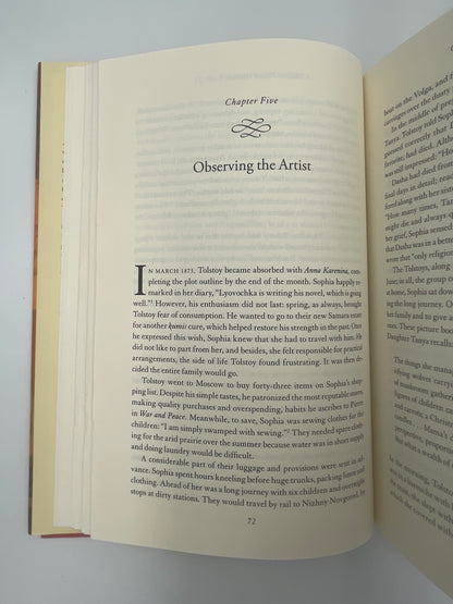 Random page 72 of ‘Sophia Tolstoy. A Biography’ by A. Popoff 
