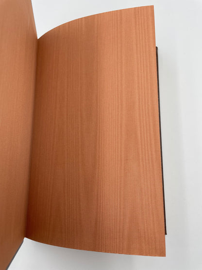 Inside cover pages made of moire fabric, from "Jude the Obscure" by Thomas Hardy (Collector's Edition) Easton Press