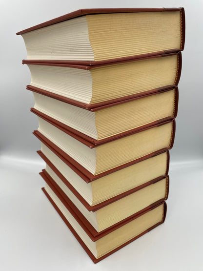 The Decline and Fall of the Roman Empire by Edward Gibbon (Complete 7 Volume Set)