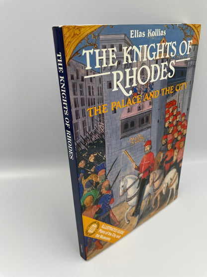 Spine and book cover from "The Knights of Rhodes. The palace and the City" by Ellias Kollias