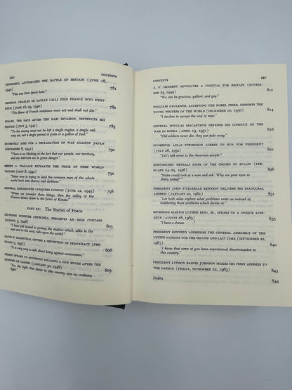 A Treasury of the World's Great Speeches, edited by Houston Peterson