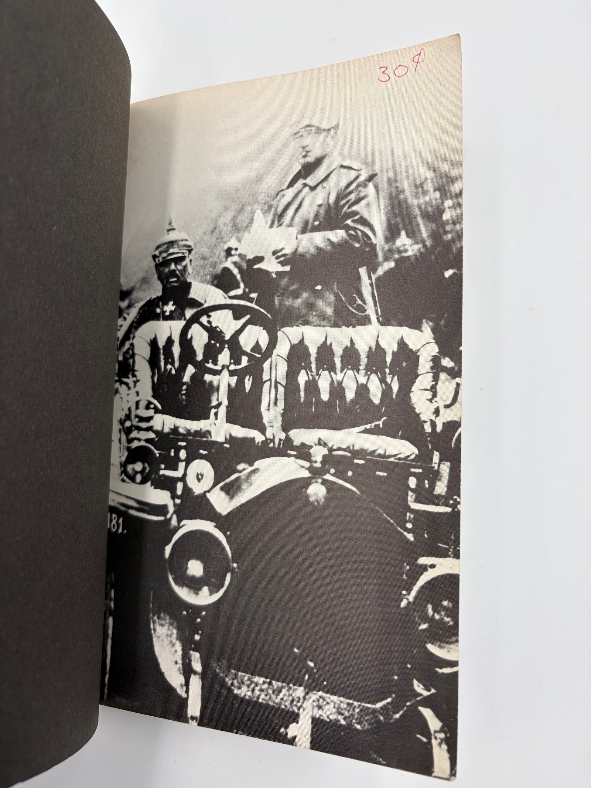 Black and white photograph from the book ‘War By Time-Table — How the First World War Began’ by AJP Taylor
