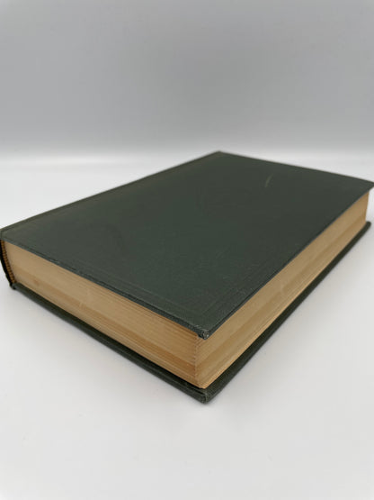 Angled view of book cover of "Harvard Classics. J.S.Mill. T. Carlyle" (1st Harvard Classics 1909 edition).