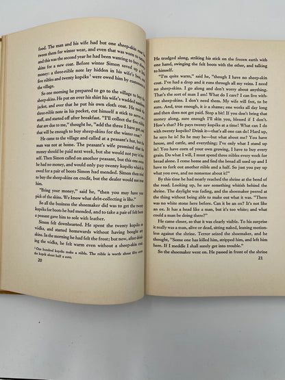 Page 20 and 21 from ‘Tolstoy - Stories and Legends’.