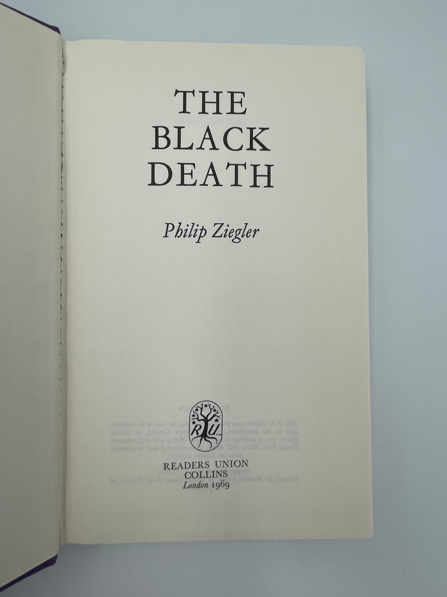 The Black Death by Philip Ziegler