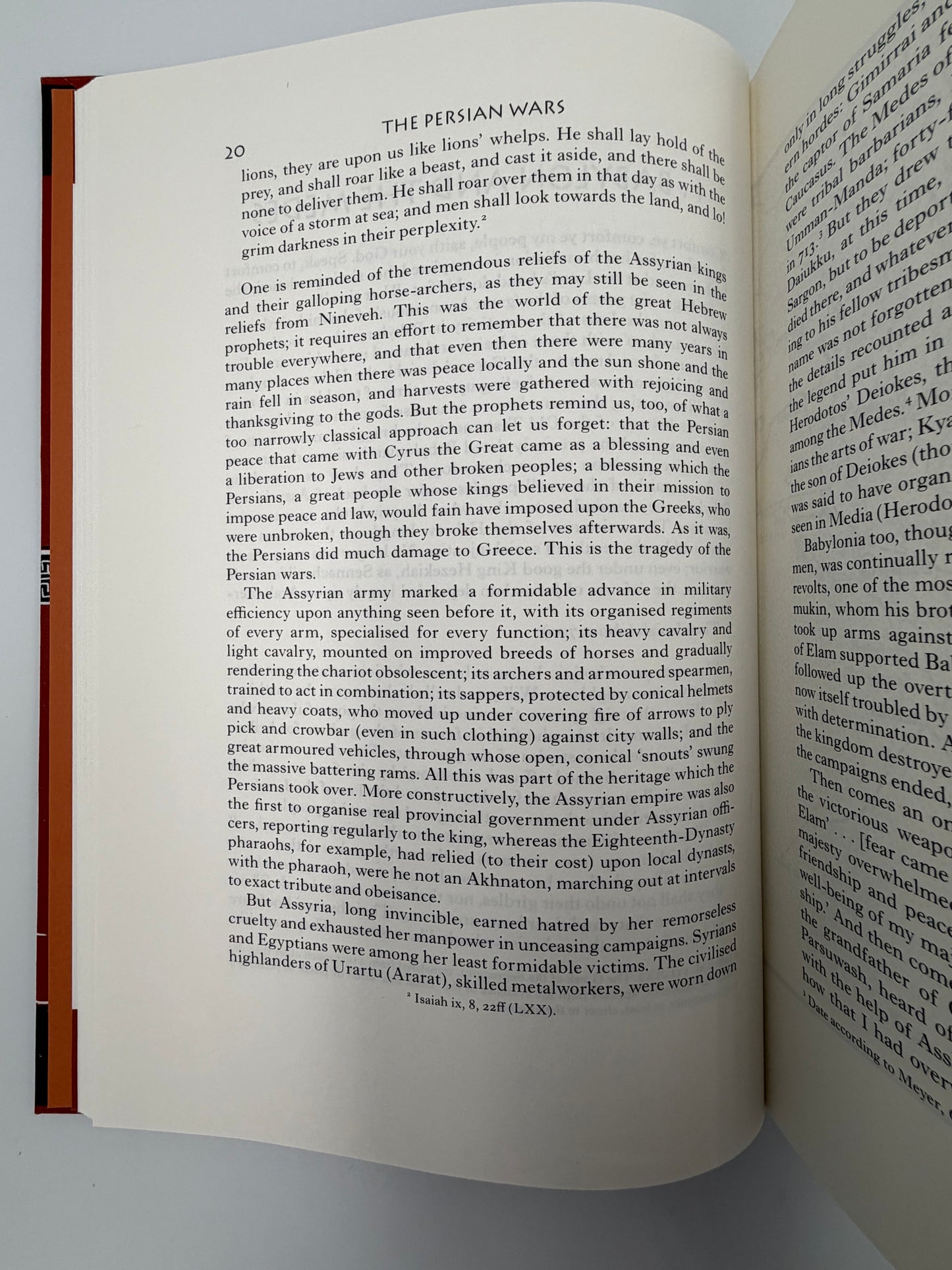 Page 20 from The Folio History of Ancient Greece: The Persian Wars.