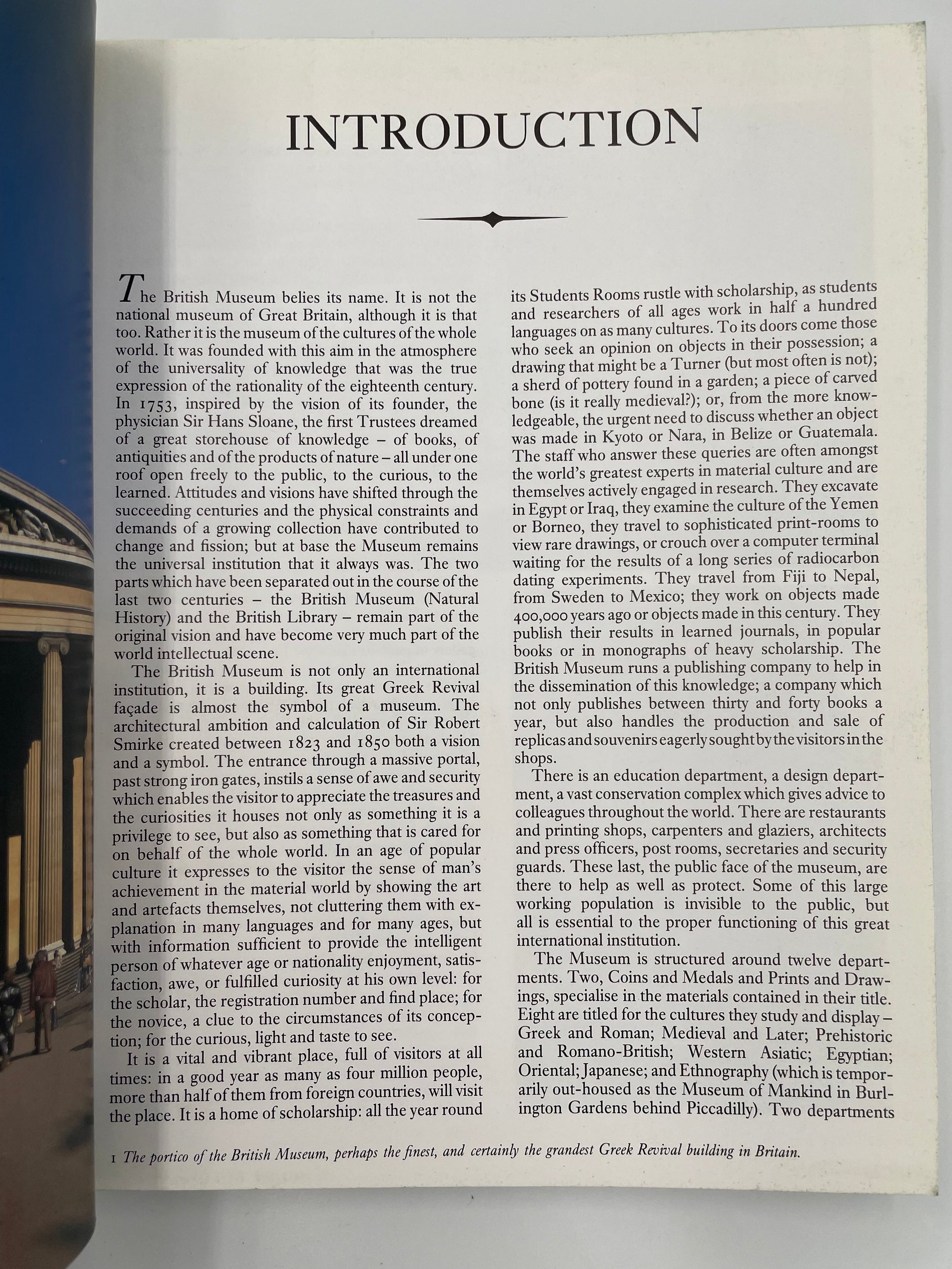 Introduction page of The Collections of the British Museum