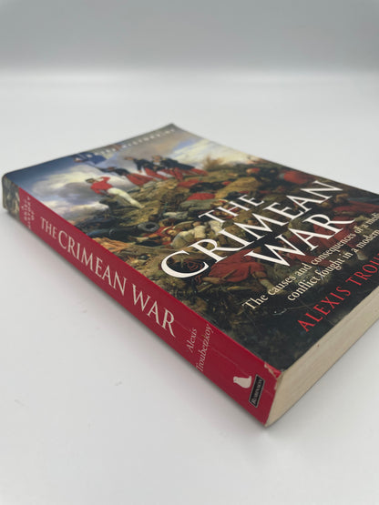Book cover and spine titled 'The Crimean War' by Alexis de Tocqueville on a white background. 
