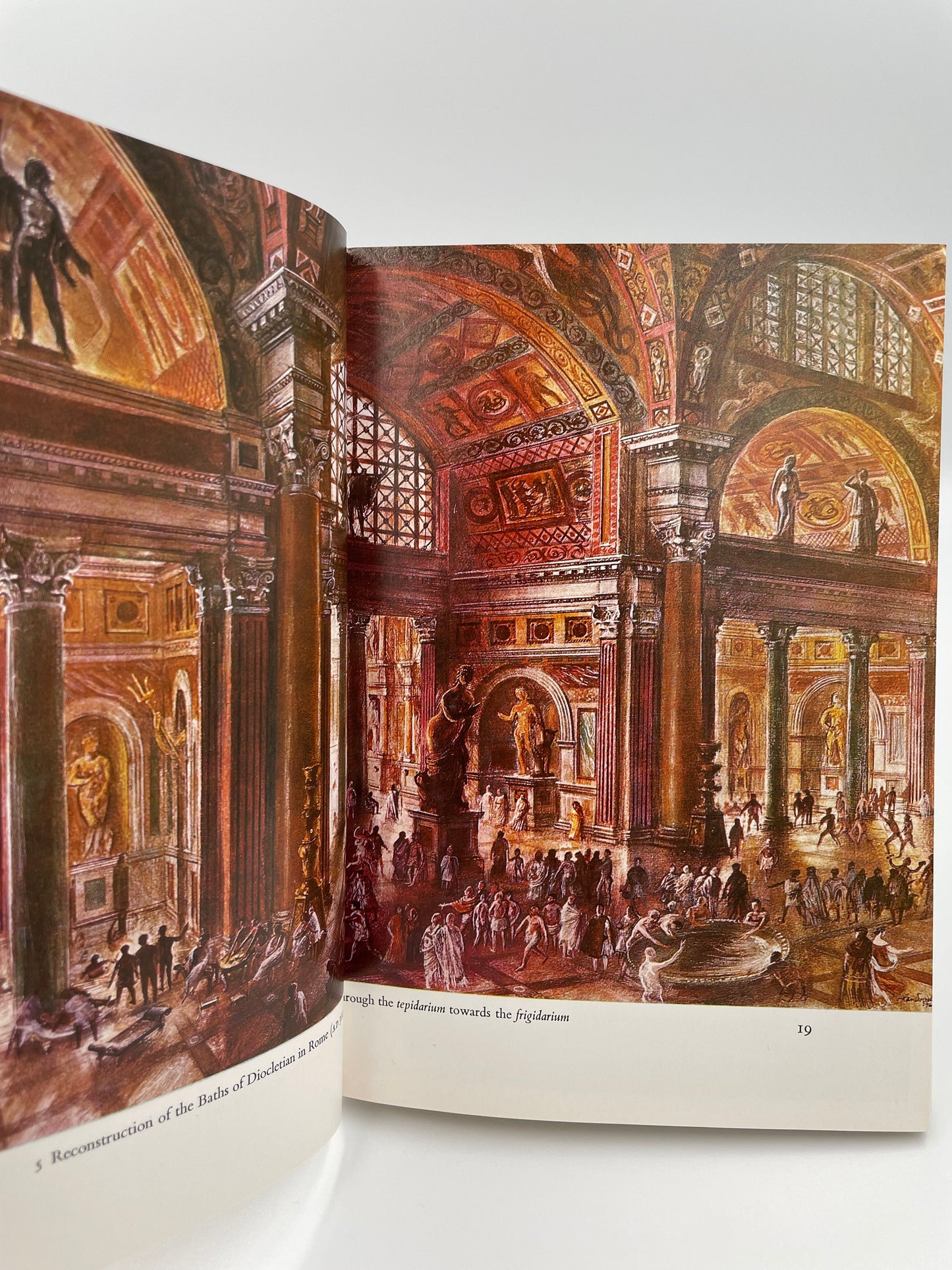 Image of Baths of Diocletian from  ‘Roman Art and Architecture’ by Mortimer Wheeler