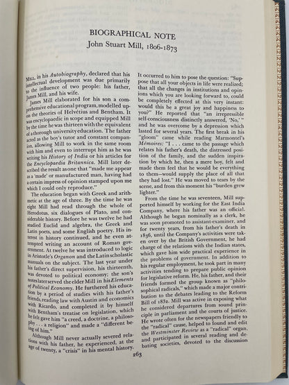 American State Papers. Federalist. J S Mill (Britannica: Great Books of the Western World)