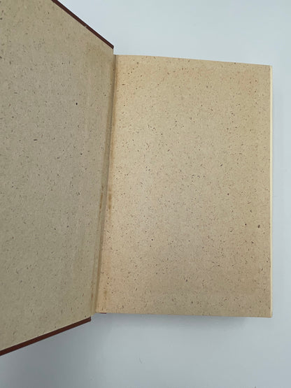 Inside cover pages of "Les Miserables" by Victor Hugo (International Collector's Library)