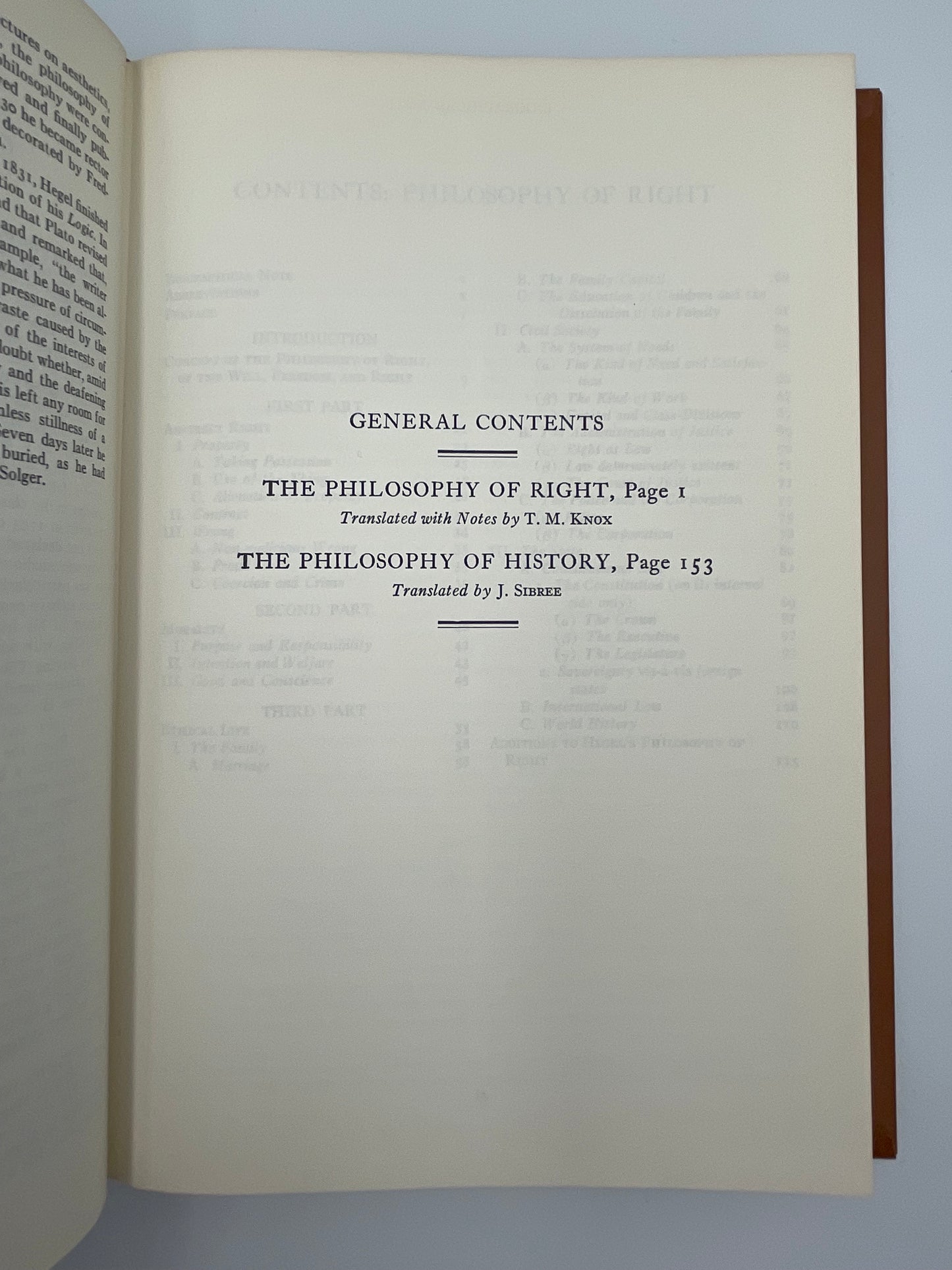 Hegel: The Philosophy of Right. The Philosophy of History (Britannica. Great Books of the Western World) )