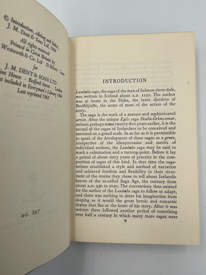 Introduction page from ‘The Laxdale Saga‘.