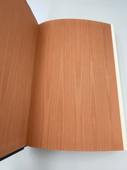 Inside cover pages of "The Life and Opinions of Tristram Shandy" by Laurence Sterne 
