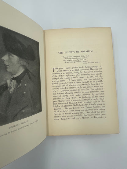 Page 13 and image of General Wolfe from ‘Deeds That Won The Empire’ by W.H.Fitchett