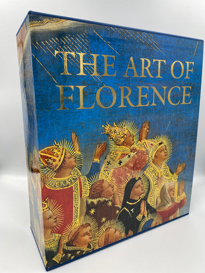 Beautiful slip cover of "The Art of Florence" (2 volume set) by Glenn Andres, John Hunisak, and Richard Turner 