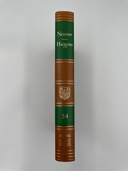 newton-huygens-britannica-great-books-of-the-western-world-mathematical-principles-of-natural-philosophy-newton-optics-newton-treatise-on-light-huygens - Book Cover
