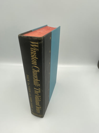 Book spine of ‘The Valiant Years’.