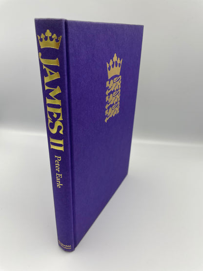 Spine and book cover of "The Life and times of James II" 