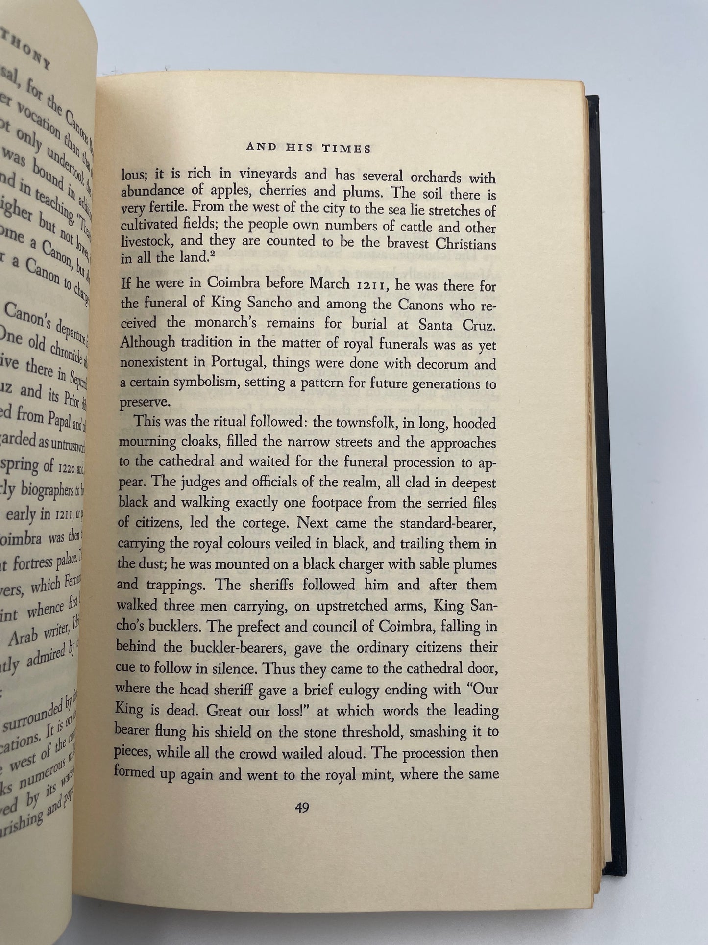 St. Anthony and his Times by Mary Purcell