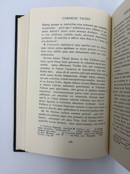 Page 186 In Latin from the book ‘Cornelii Taciti — Annalium Ab Excessu Divi Augusti Libri’ (Oxford Classical Text)