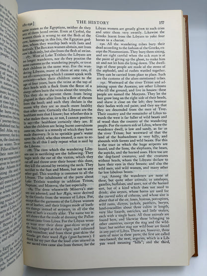 page 157 from 'The History of Herodotus and The History of the Peloponnesian War'. 