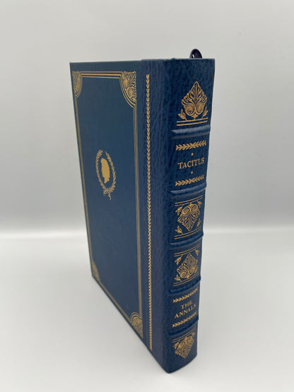Back cover and spine of "The Annals of Tacitus" from the Franklin Library