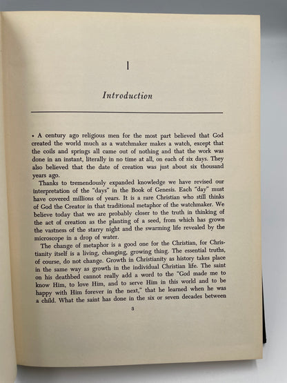 Introduction page from 'Christianity in Art' by Frank and Dorothy Getlein.