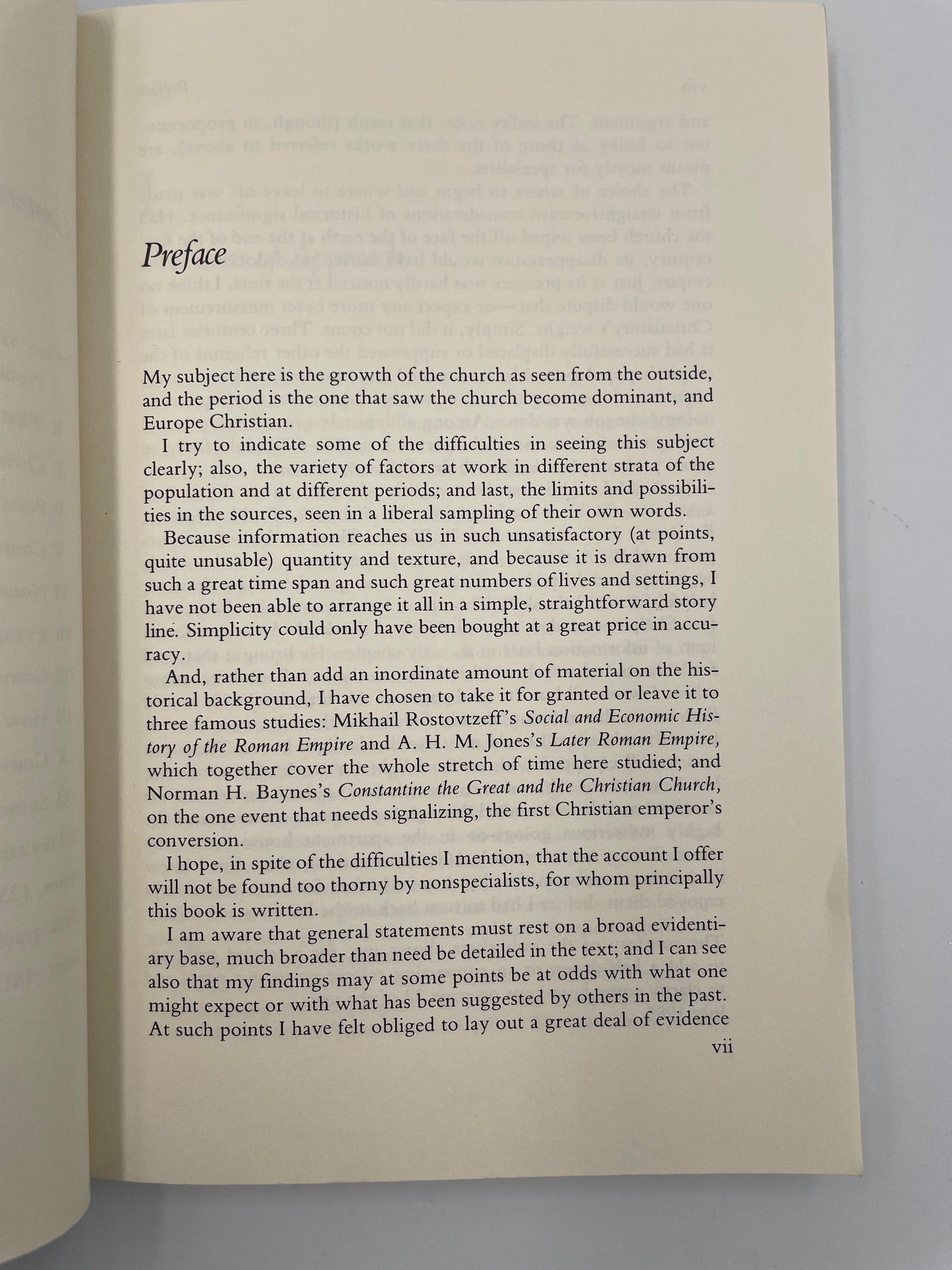 Practice page of ‘Christianizing the Roman Empire, AD 100–400’ by Ramsay MacMullen.